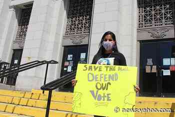 Post office chief halts cuts – but concerns about election remain