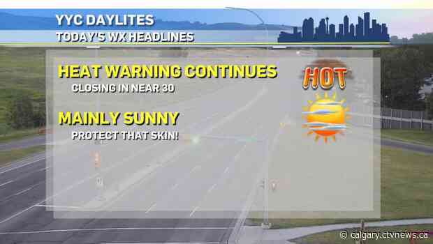 Perhaps another 30C day today (if not, then close!)