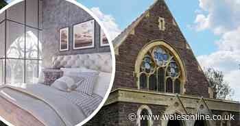 Former chapel converted into townhouses which look stunning inside