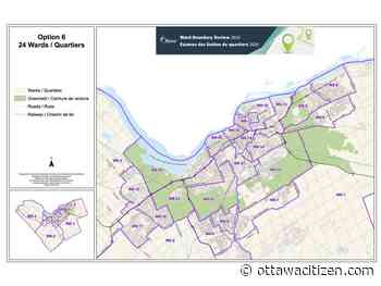 City adds sixth option for ward changes, public consultation starts Wednesday - Ottawa Citizen