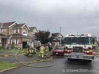 Possible lightning strike probed in east end house fire - Ottawa Citizen