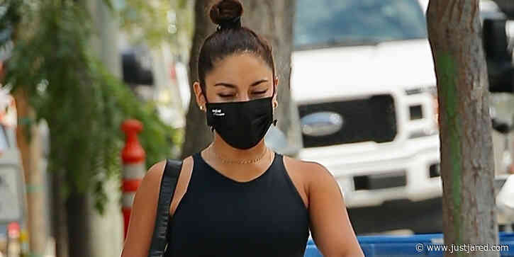 Vanessa Hudgens Shows Off Muscles In Tight Outfit After Workout at Dogpound Gym in LA