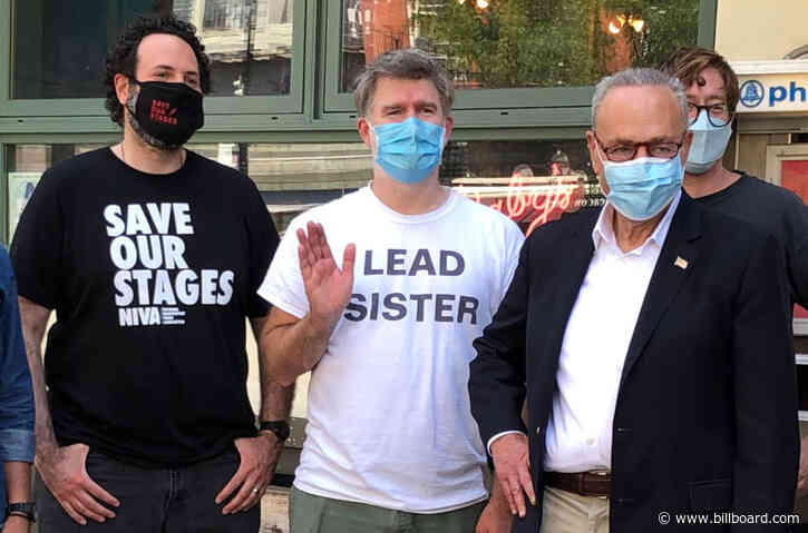 Chuck Schumer Teams With James Murphy to Support Indie Venues and the Save Our Stages Act
