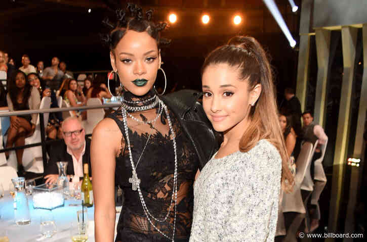 Ariana Grande Begs Rihanna to Drop Her New Album: ‘Fill My Ears Again Please’