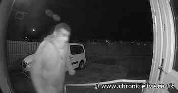 CCTV footage released after blind people's home burgled in Newcastle