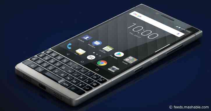 BlackBerry 5G smartphone with physical keyboard is coming next year