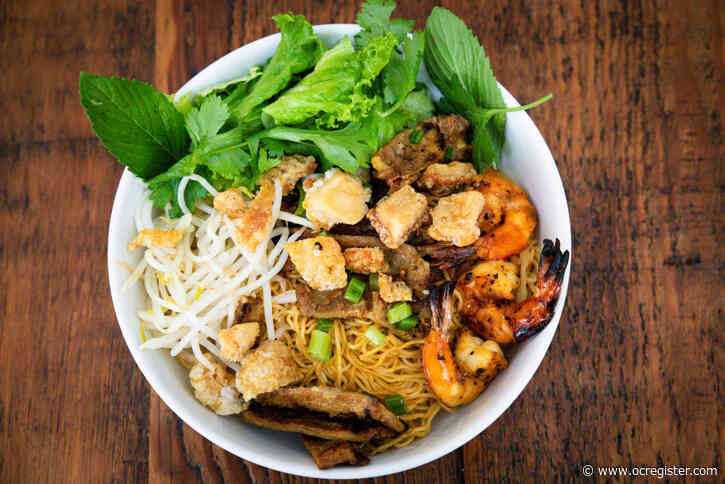 Best thing I ate: A big comforting bowl of Vietnamese noodles