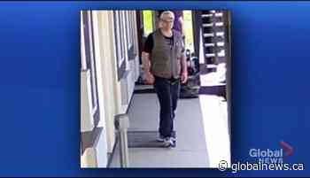 Surveillance video of man wanted in south Edmonton homicide