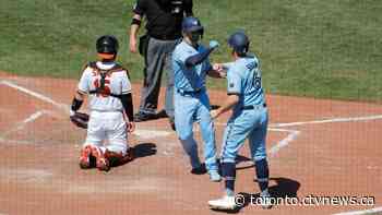 Grichuk hits 2 HRs as Toronto Blue Jays beat Baltimore Orioles 5-2 for sweep