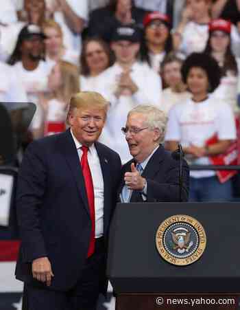 Trump knocks Mitch McConnell, Republicans for USPS hearings during RNC