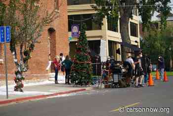 Brewery Arts Center transforms into a winter wonderland today for filming in Carson City - Carson Now