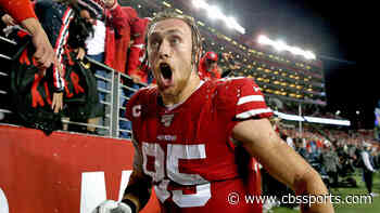 WWE legend Ric Flair surprises 49ers TE George Kittle to congratulate him on contract extension