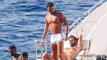 Cristiano Ronaldo's Musclebound Yacht Party, Must Be Shredded to Ride!