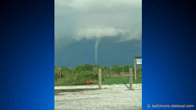 Multiple Waterspouts Reported In Chesapeake Bay In Southern Maryland