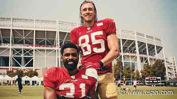 NFL training camp 2020: Kittle and Mostert get cheesy, Gronk catches a shark