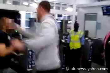 Man knocked out at Clapham Junction station after row breaks out over face masks