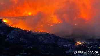 1 home destroyed, hundreds evacuated, thousands on notice as wildfire flares in southern B.C.