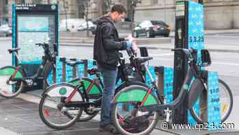 Hundreds of e-bikes added to Bike Share Toronto network as part of pilot project - CP24 Toronto's Breaking News