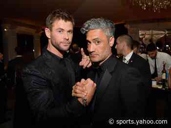 Taika Waititi wishes Chris Hemsworth a happy birthday with hilarious snap - Yahoo Sports
