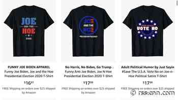 Amazon removes vulgar anti-Biden and Harris shirts