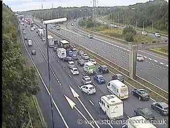 Man confirmed dead after M6 traffic smash near St Helens - St Helens Reporter