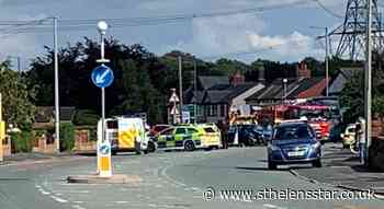 Suspected stolen car hits wall following police chase - St Helens Star