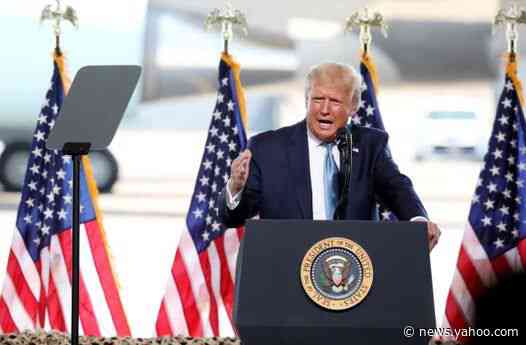Trump news – live: President demands 'snapback' sanctions against Iran and praises QAnon supporters as Obama outlines 'consequences of his failure' in DNC remarks