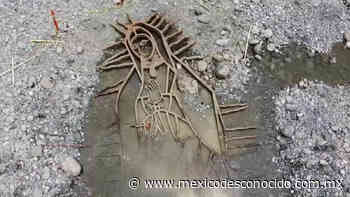 Tormenta en Monterrey descubrió una imagen de la Virgen de Guadalupe - México Desconocido