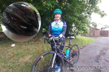 York cyclist: ‘I broke my spine, but my helmet saved my life’