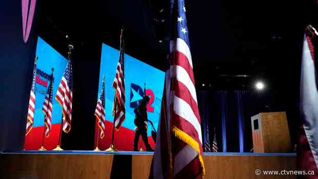 Kamala Harris accepts Democratic nomination for vice-president