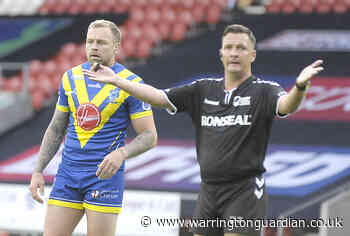 Rugby league referee Ben Thaler caption fun - Warrington Guardian