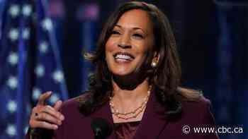 Kamala Harris makes history accepting vice-presidential nomination