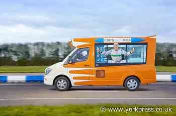 Edd China scoops world speed record - in an ice cream van