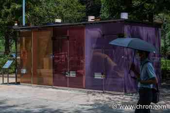 Transparent public toilets are the newest addition to Tokyo parks