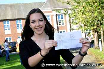 GCSE results day at Sir Thomas Boteler Church of England High School