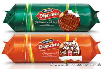McVitie's unveil Christmas Pudding and Gingerbread biscuits