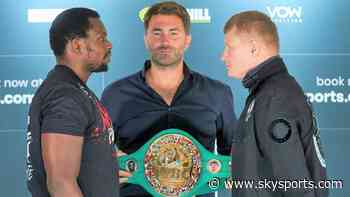 Whyte warns: I'll explode when I want!