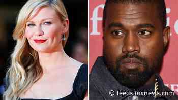 Kirsten Dunst questions Kanye West about her likeness appearing on his campaign materials