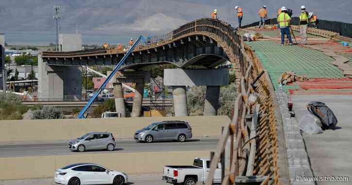I-15 to close Saturday night in Orem for construction on state’s longest pedestrian bridge