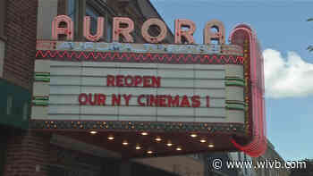 Officials gather in East Aurora to call for movie theaters to reopen