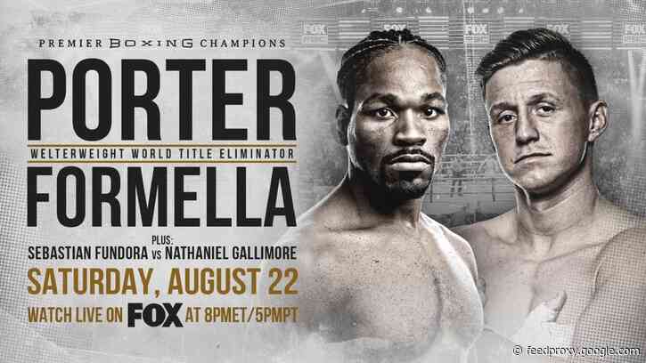 SHAWN PORTER VS. SEBASTIAN FORMELLA & SEBASTIAN FUNDORA VS. NATHANIEL GALLIMORE quotes