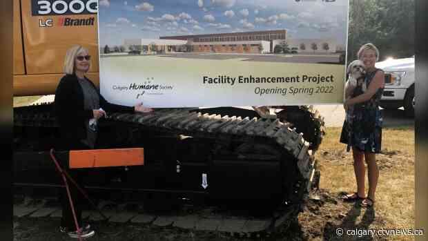 $12M renovation begins at Calgary Humane Society