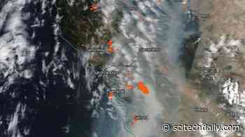 NASA’s Terra Satellite Captures the Scene of Intense Wildfires in California