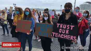 A-levels: Wales' education minister 'truly sorry' for exam results handling - BBC News