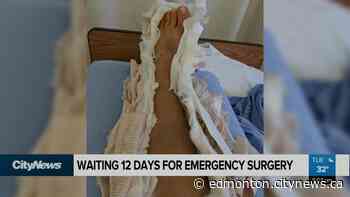 Edmonton area woman waits 12 days for emergency surgery - CityNews Edmonton