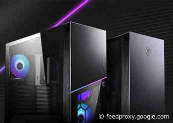 MSI MPG SEKIRA 100 Series gaming PC case unveiled