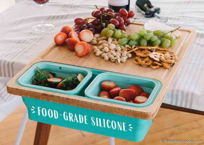 TidyBoard chopping board makes food preparation easy from $79
