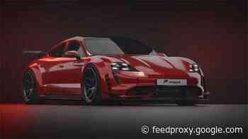 Widebody Porsche Taycan is a beautiful monster