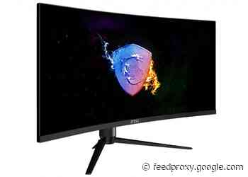 MSI Optix MAG342CQRV curved 34-inch gaming monitor