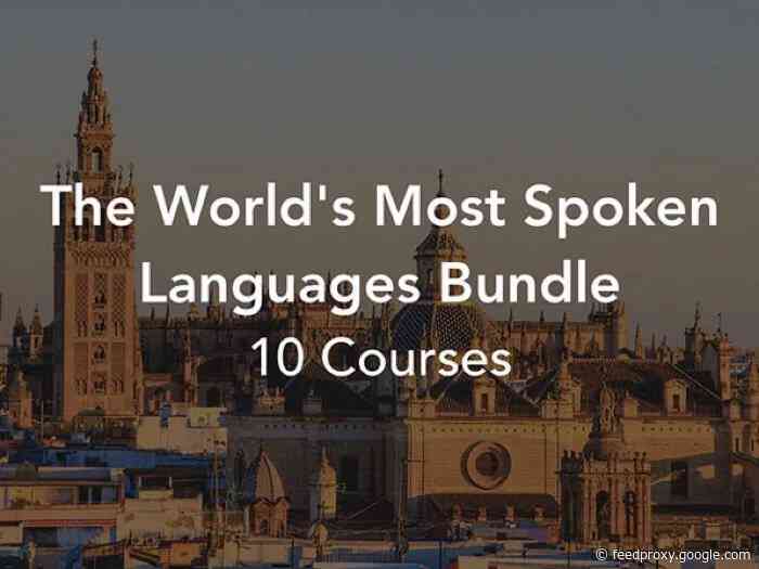 Reminder: Save 84% on the World’s Most Spoken Languages Bundle